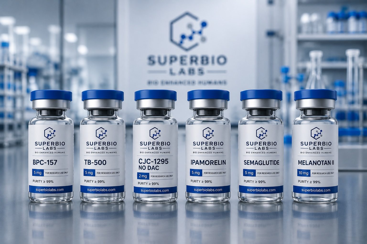 Caja SuperBio Labs · embalaje seguro