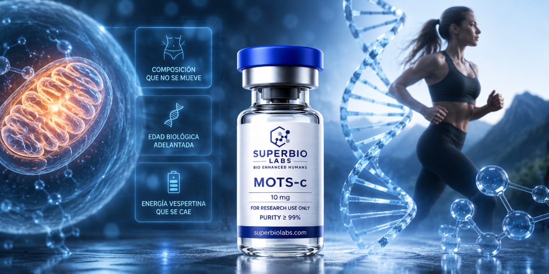 MOTS-c: el péptido mitocondrial que tu metabolismo perdió a los 35
