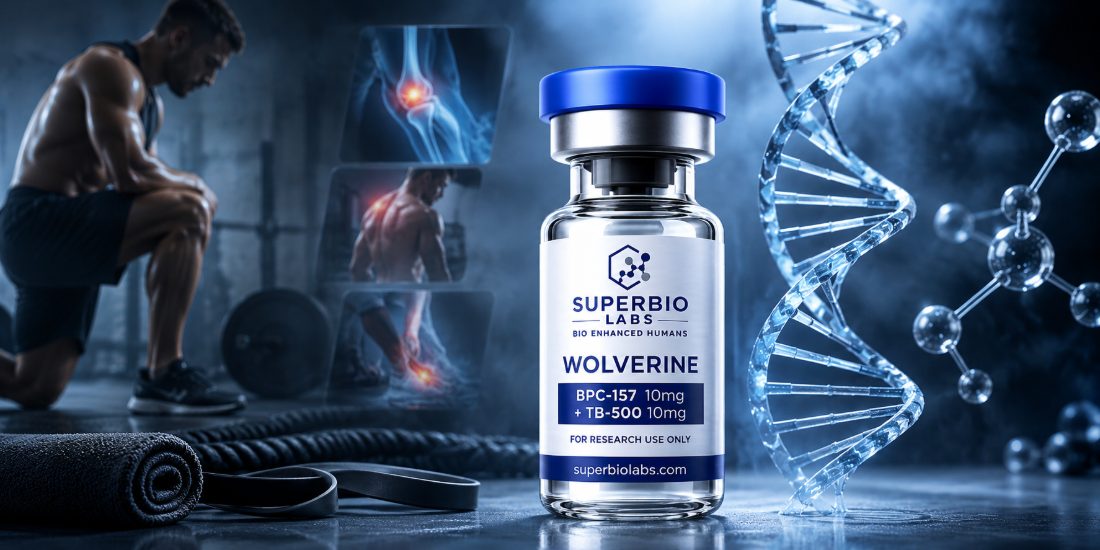 WOLVERINE: el blend que ya saben los atletas (BPC-157 + TB-500)